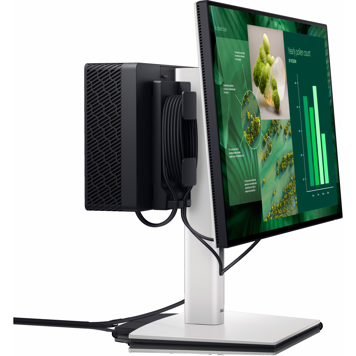 Kronšteins Dell Pro Max Micro All-in-One Stand - CFS25 (482-BBFB) - foto 5