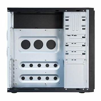 Datoru korpuss Chieftec HQ-01B-OP Midi Tower Black - foto 2