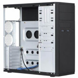 Datoru korpuss Chieftec HQ-01B-OP Midi Tower Black