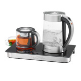 Tējkanna Profi Cook PC-TKS 1056 Black, Stainless steel