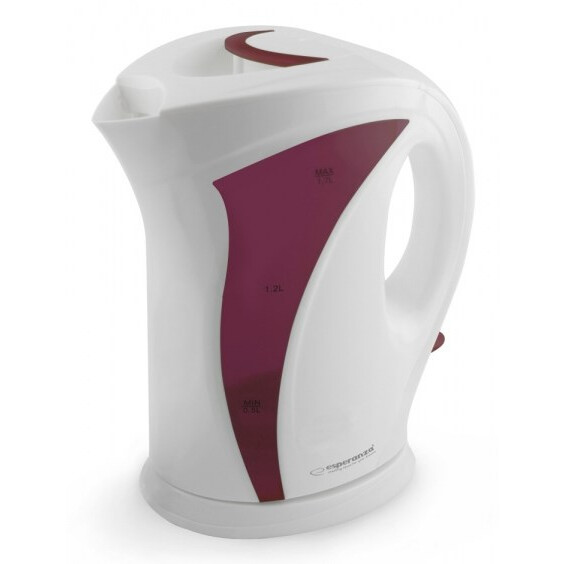 Tējkanna ESPERANZA EKK018R Red, White