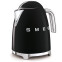 Tējkanna Smeg 50's Style KLF03BLEU Black - foto 2