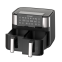 Aerogrils CONCEPT FR8000 Black, Silver