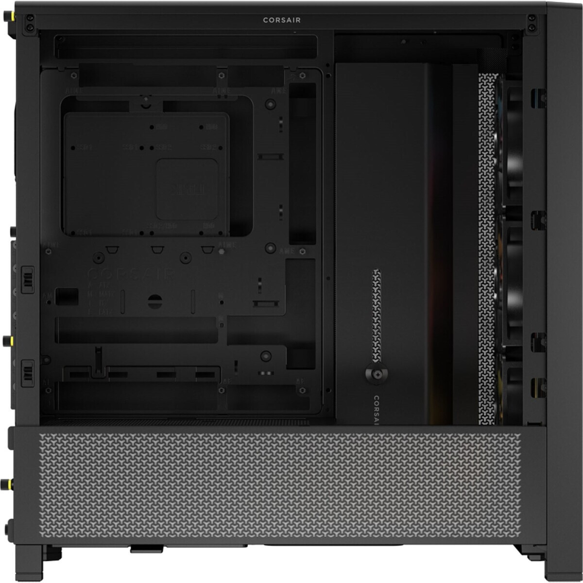 Datoru korpuss Corsair FRAME 4000D RS ARGB Modular (CC-9011296-WW) - foto 3