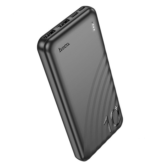 Ārējais akumulators HOCO J123 10 000 mAh Black - J123 black