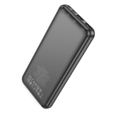 Ārējais akumulators HOCO J123 10 000 mAh Black (J123 black)