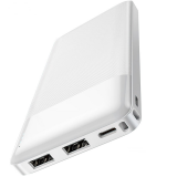 Ārējais akumulators HOCO J72 Easy 10000 mAh White (J72 white)