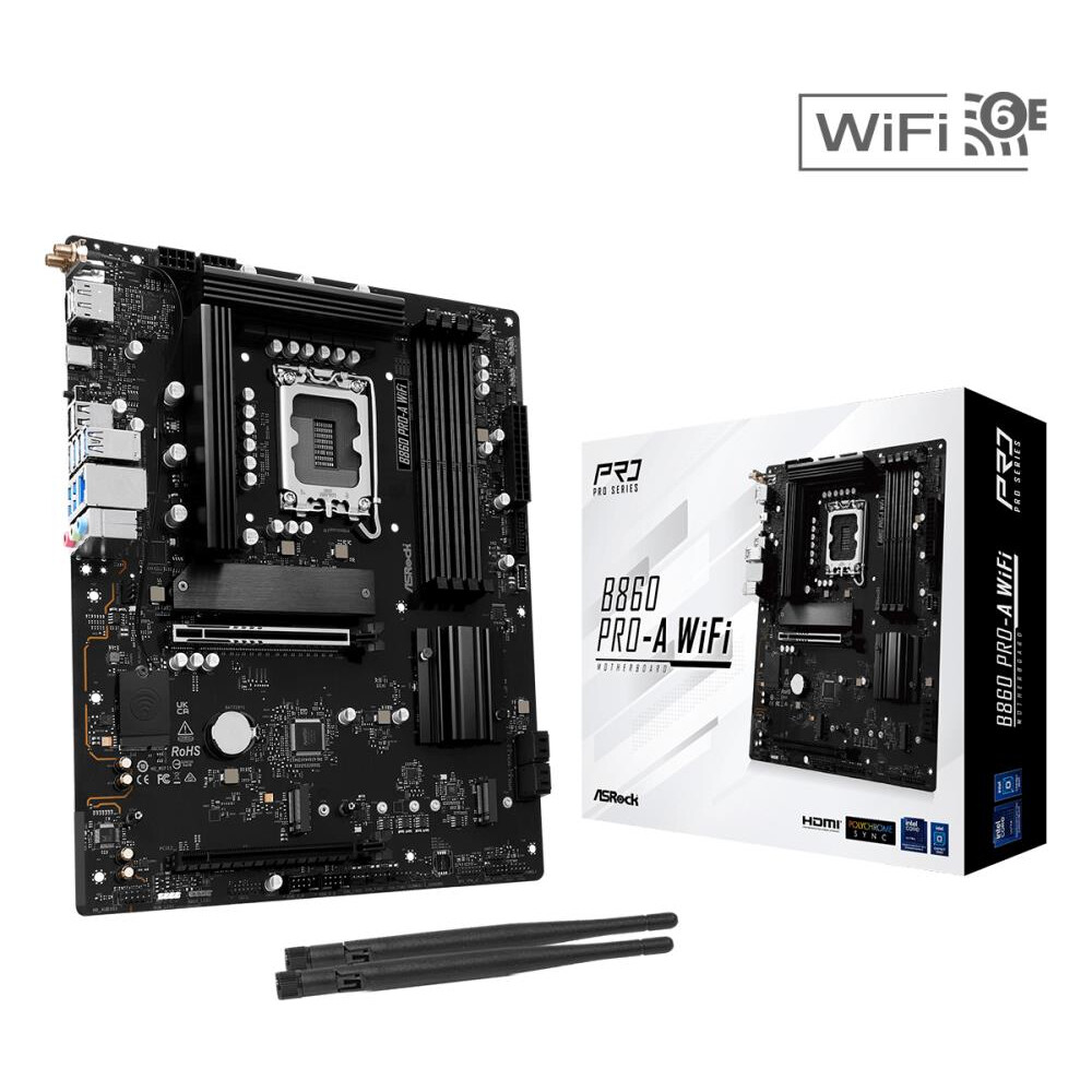 Pamatplate ASROCK B860 PRO-A WIFI - foto 3
