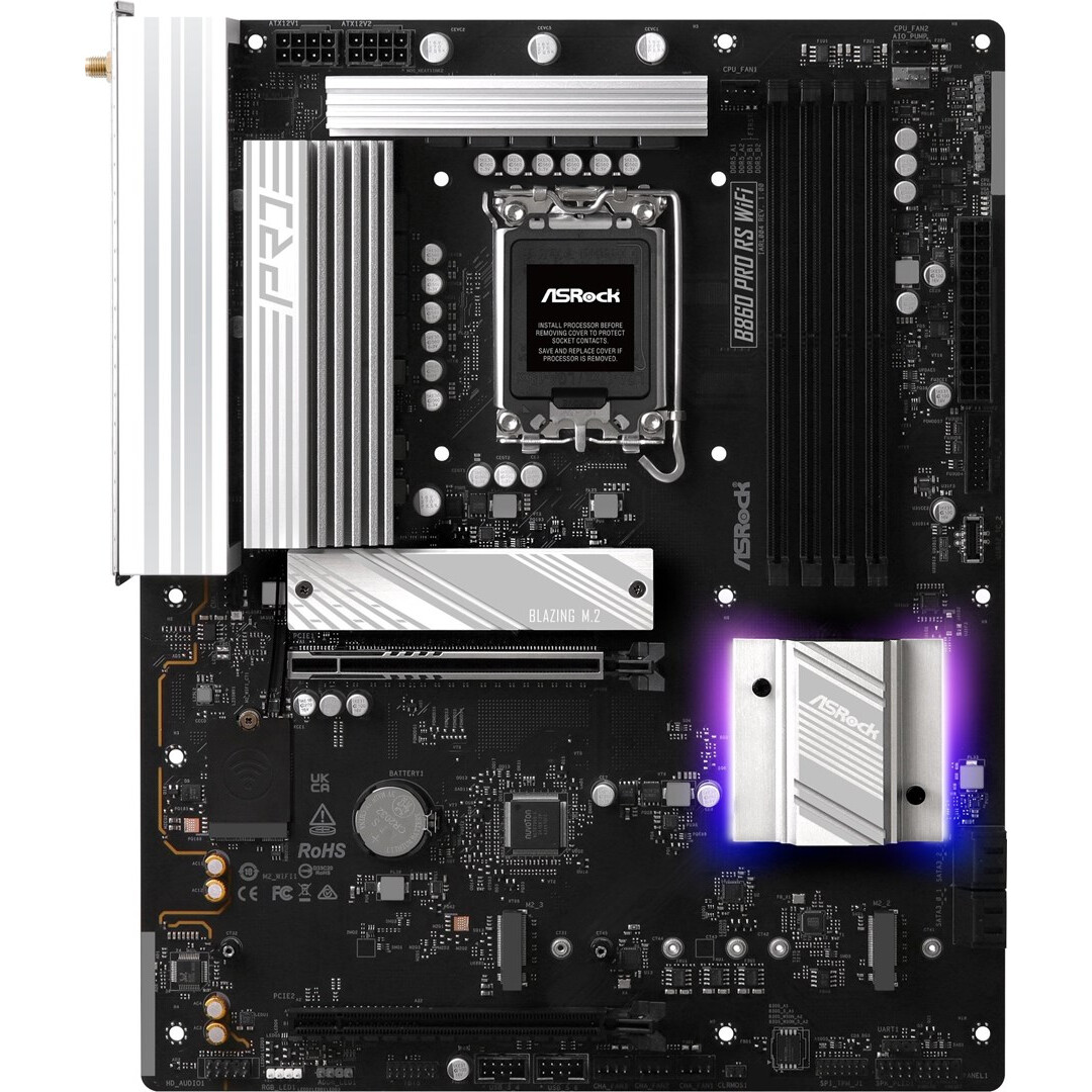 Pamatplate ASRock B860 Pro RS WiFi
