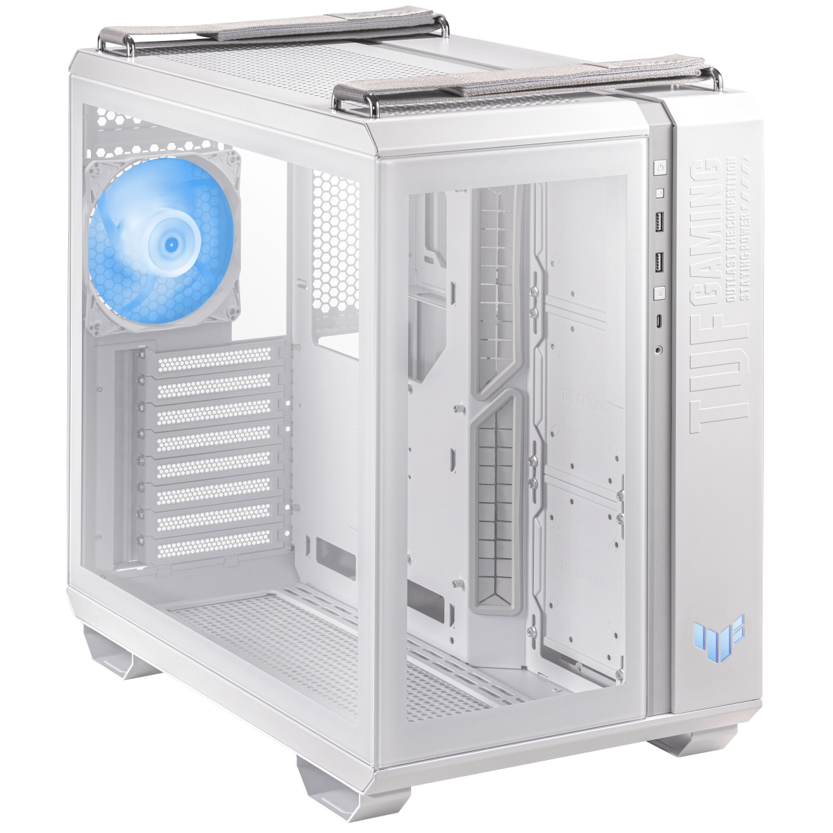 Datoru korpuss ASUS TUF Gaming GT502 Horizon TG ARGB (90DC0093-B19010) - foto 4