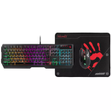 Tastatūra + pele A4Tech BLOODY Black (A4TKLA47265)