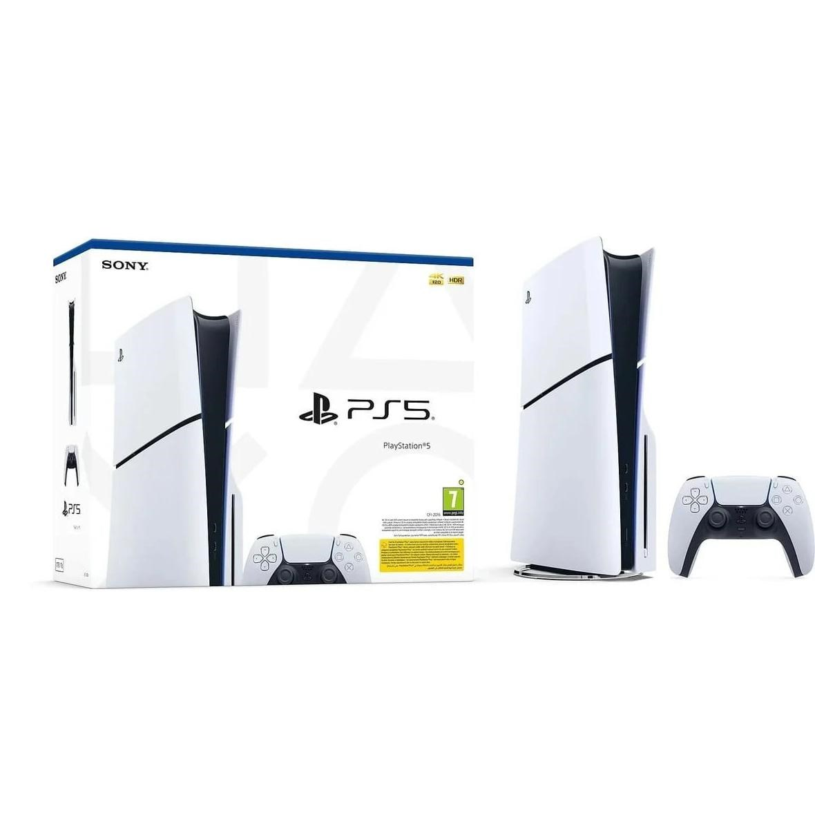Spēļu konsole Sony Playstation 5 1TB Disk Slim + Dualsense (CFI-2016)