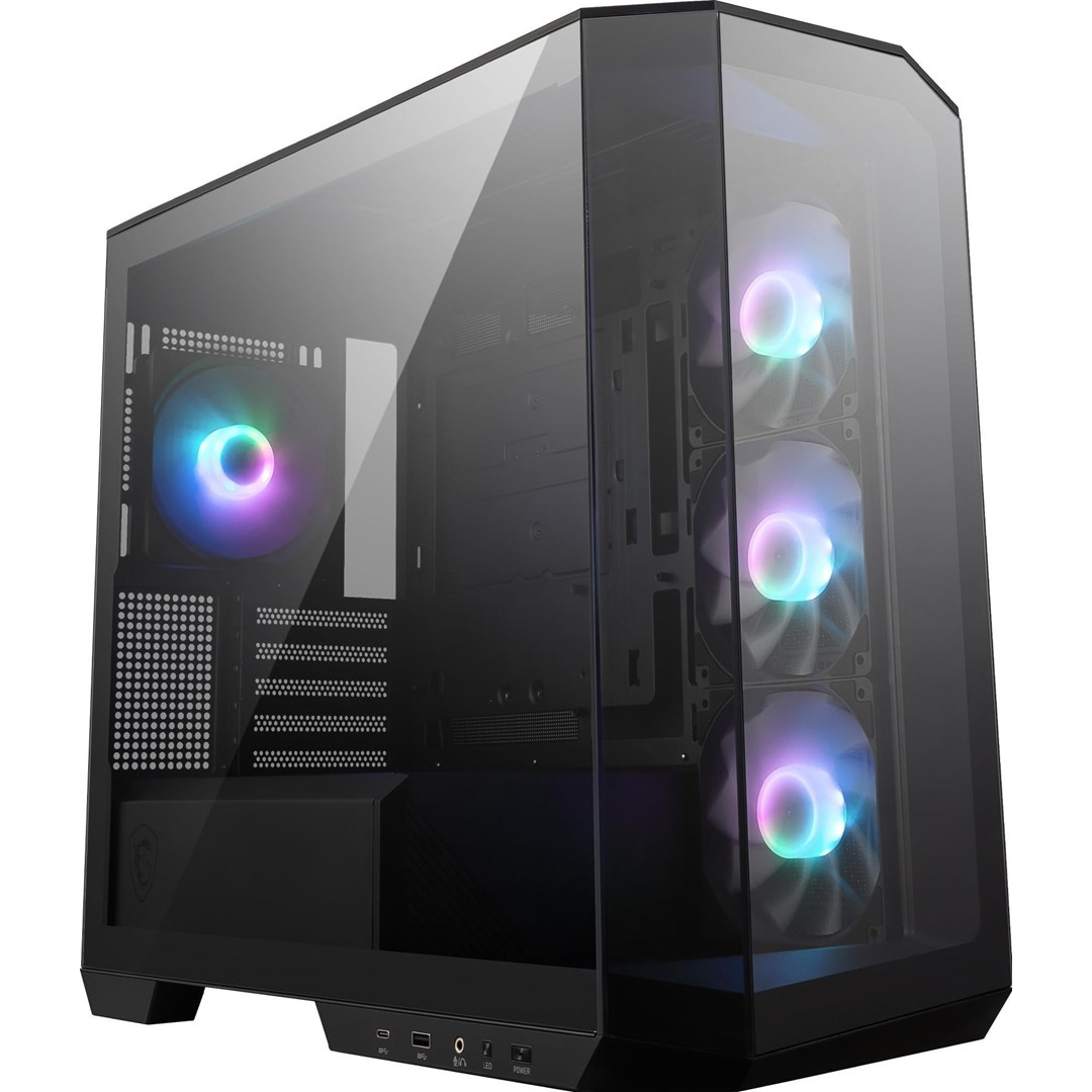 Datoru korpuss MSI MAG PANO 100R PZ Black (306-7G26R21-HH9)