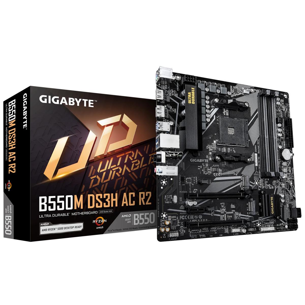 Pamatplate GIGABYTE B550M DS3H AC R2