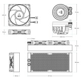 Procesoru dzesētaji ARCTIC Liquid Freezer III Pro 240 (ACFRE00178A)