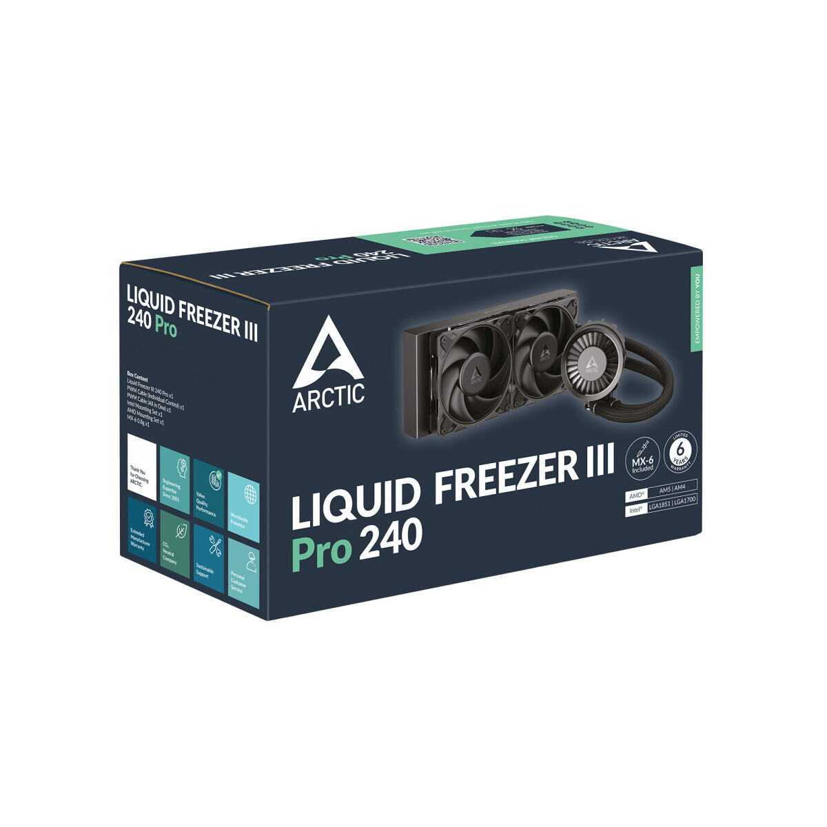 Procesoru dzesētaji ARCTIC Liquid Freezer III Pro 240 (ACFRE00178A) - foto 7