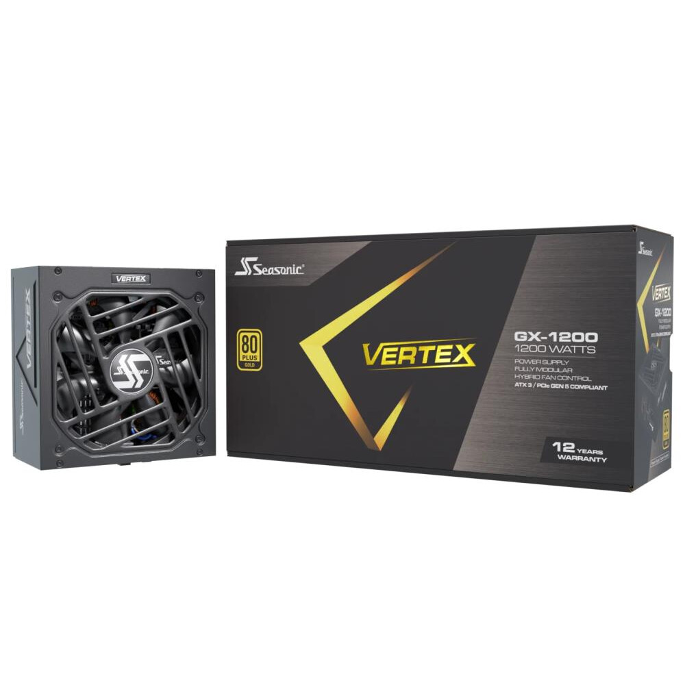 Barošanas bloks SEASONIC VERTEX GX 1200W - VERTEX GX-1200 - foto 10