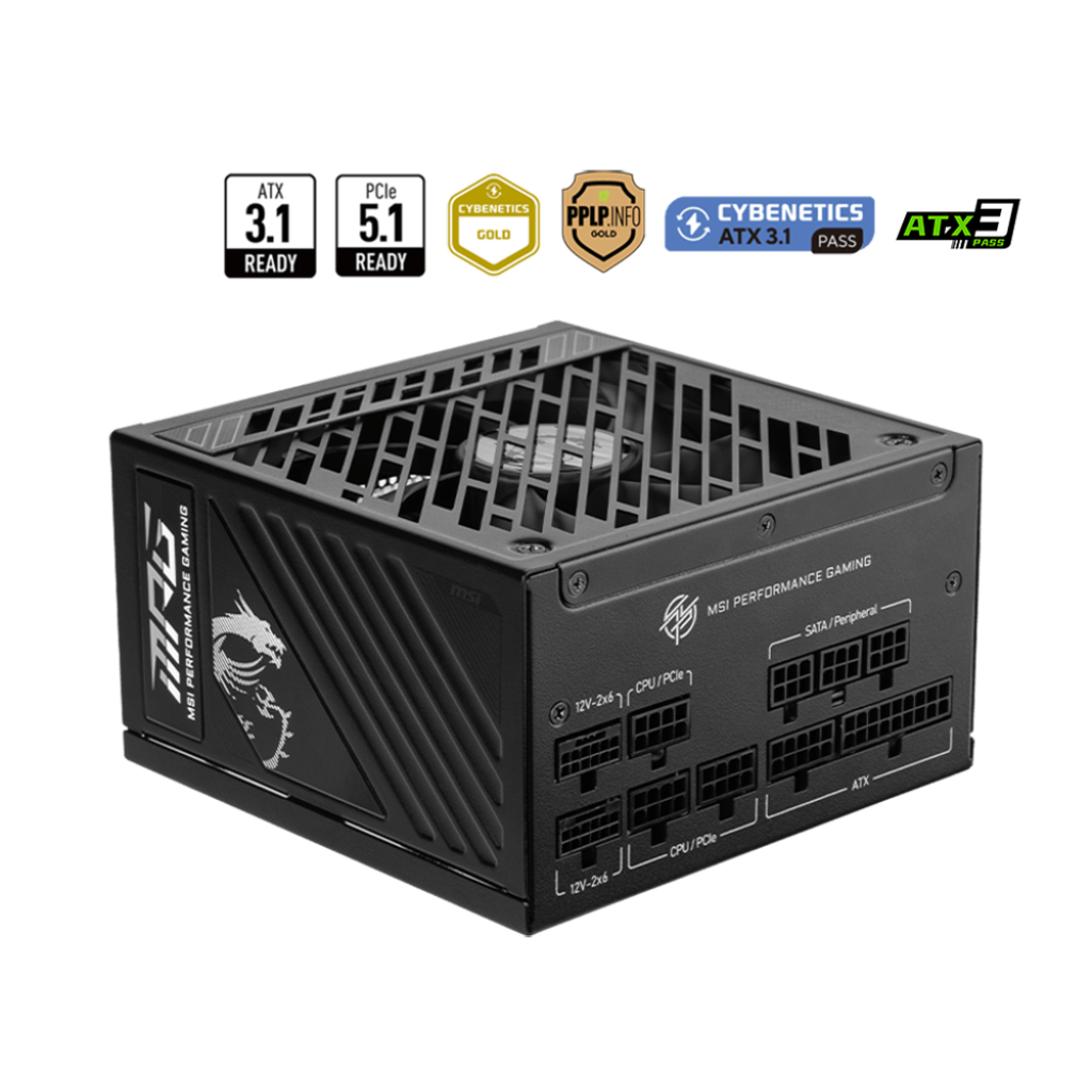 Barošanas bloks MSI MPG A1250GS PCIE5