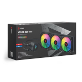 Procesoru dzesētājs Savio VELOX 360 MM Black