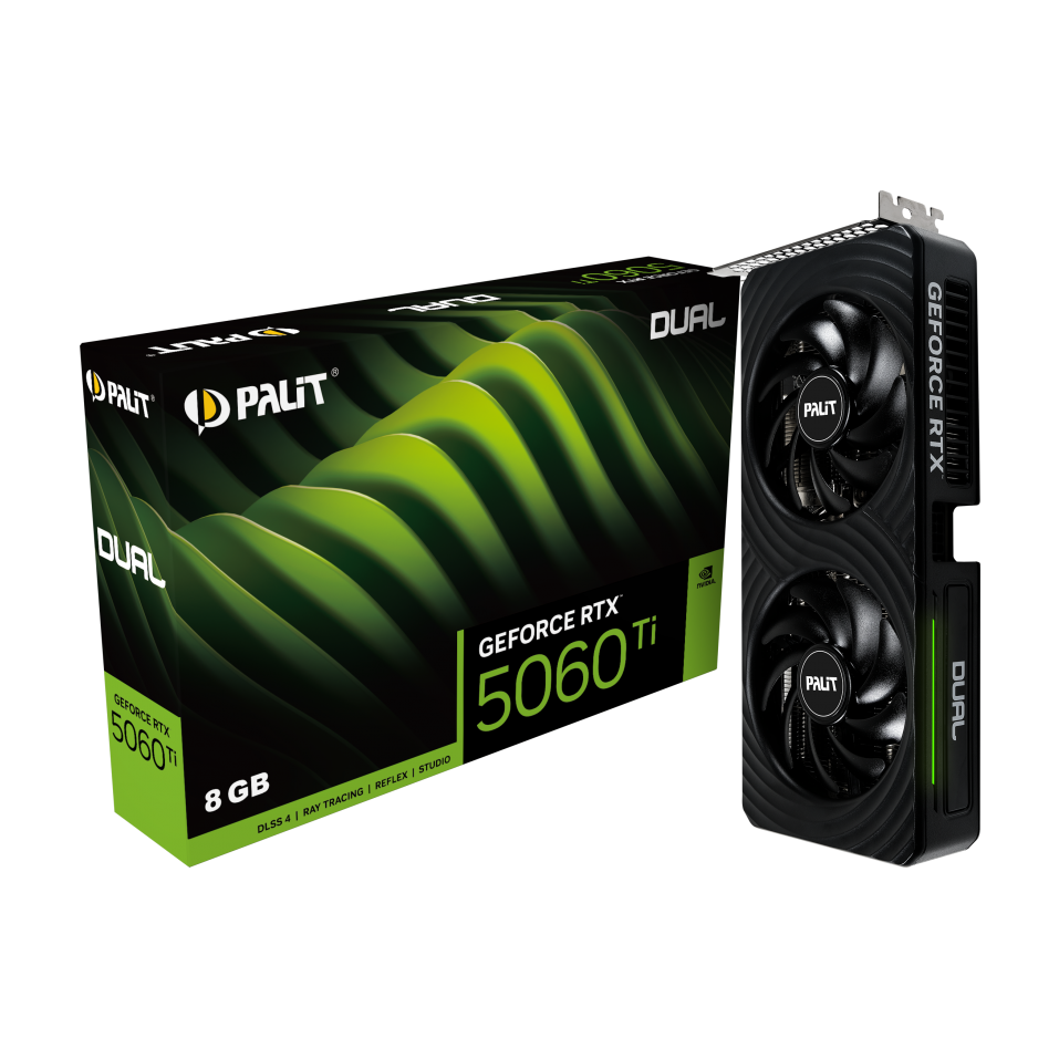 Videokarte Palit GeForce RTX 5060 Ti Dual 8GB (NE7506T019P1-GB2062D) - foto 4