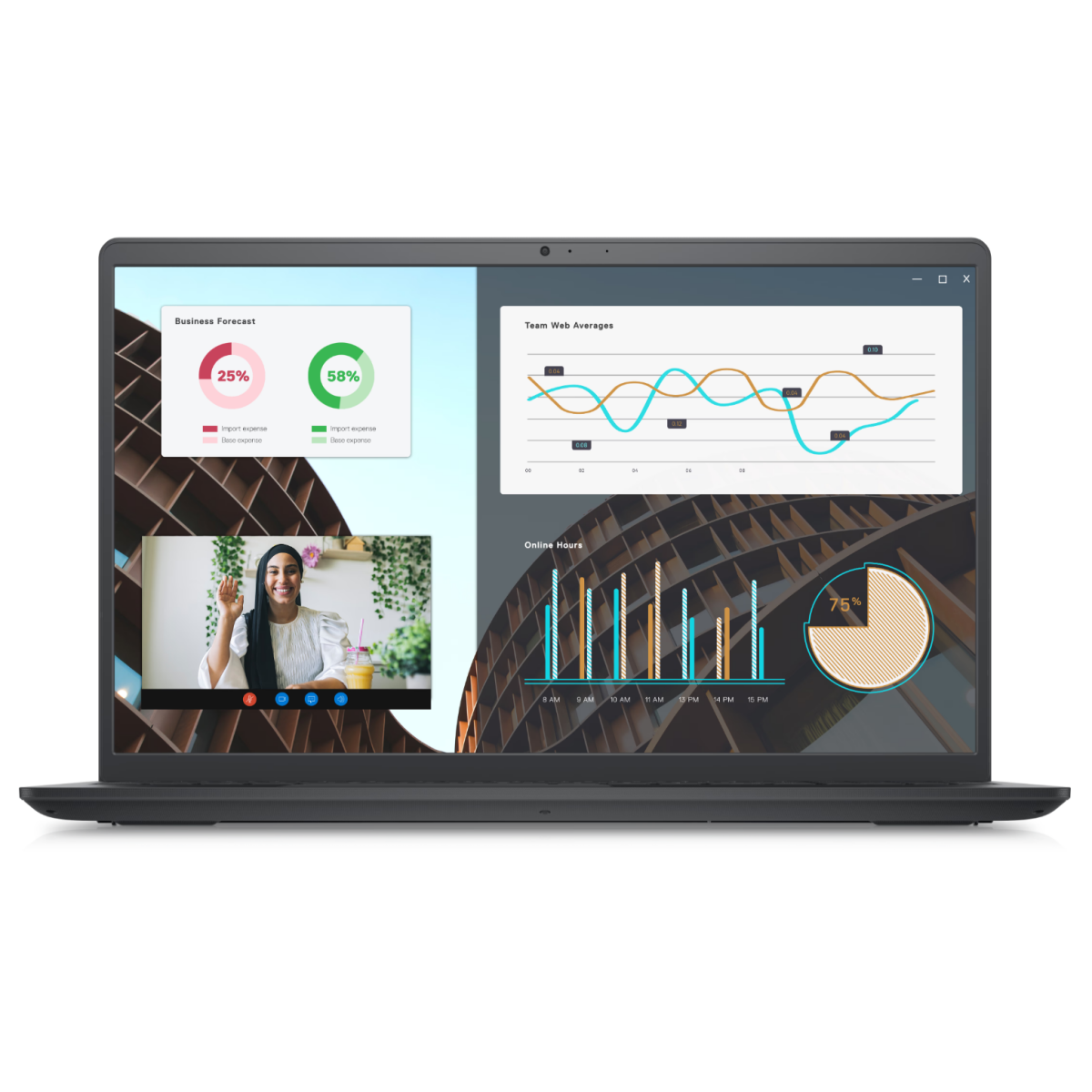 Portatīvais dators Dell Vostro 15 3530 15.6" Black (N1612PVNB3530EMEA01_hom_3YPSNO_noFP)