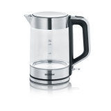 Tējkanna Severin WK 3420 Black, Stainless steel