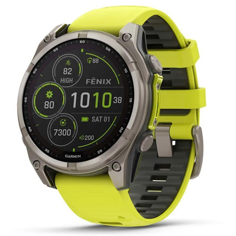 Viedpulkstenis Garmin FENIX 8 010-02907-21 Yellow