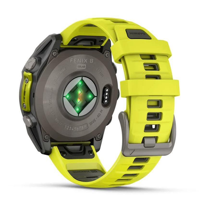 Viedpulkstenis Garmin FENIX 8 010-02907-21 Yellow - foto 4