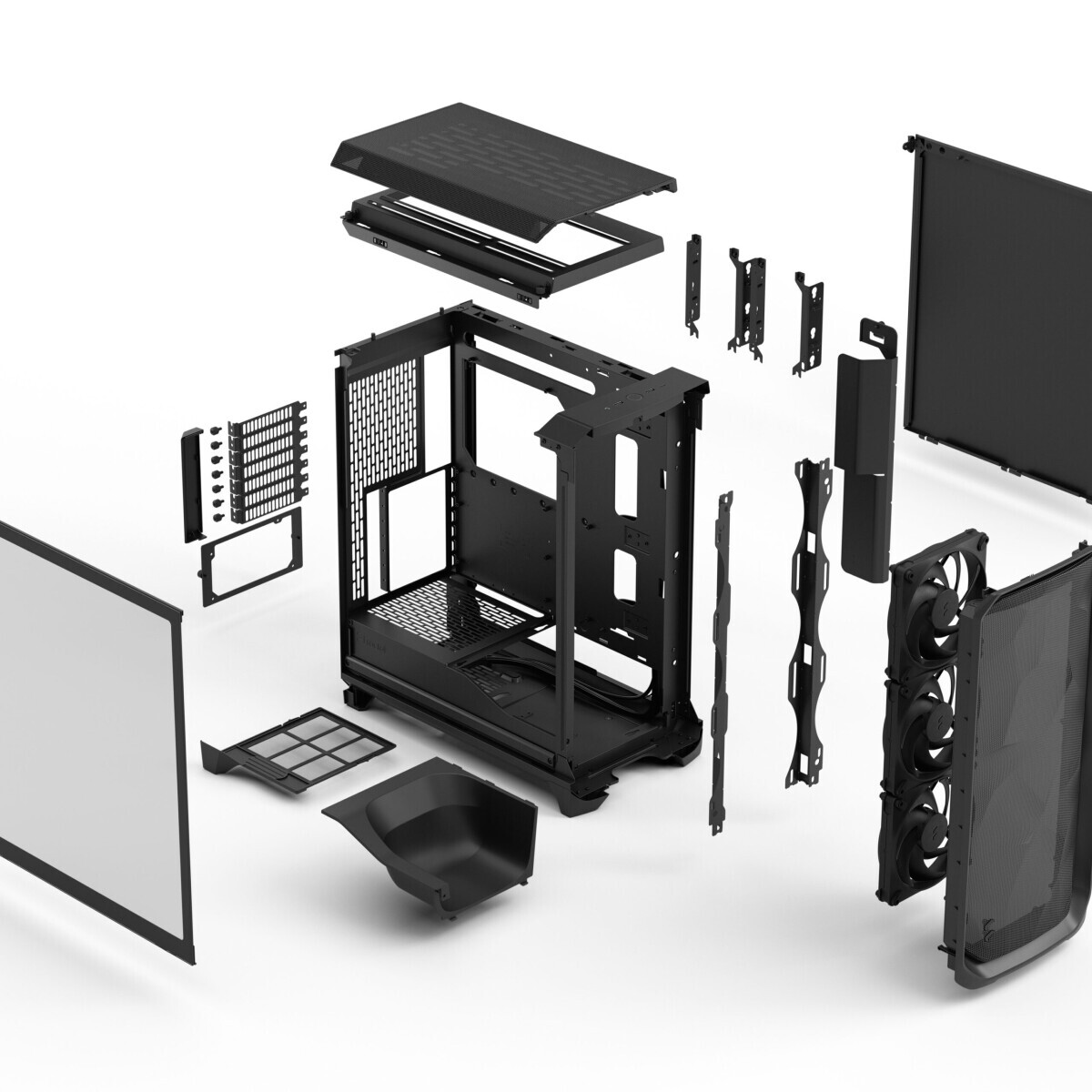 Datoru korpuss Fractal Design Meshify 3 (FD-C-MES3A-02) - foto 9