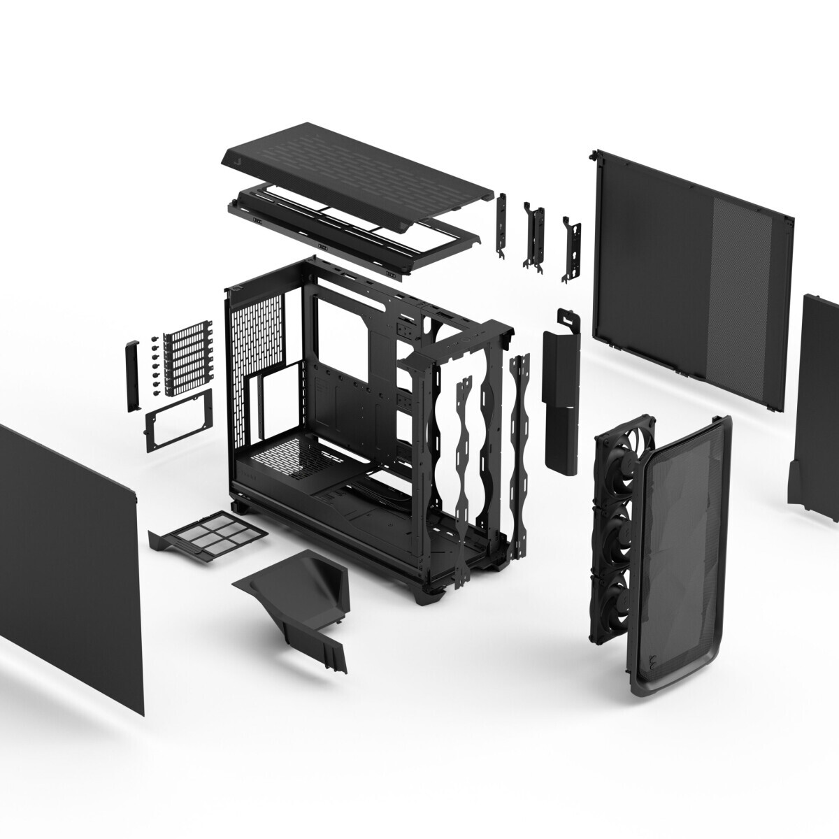 Datora korpuss Fractal Design Meshify 3 XL  (FD-C-MES3X-01) - foto 9