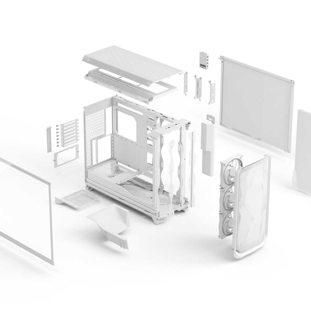 Datoru korpuss Fractal Design Meshify 3 XL  (FD-C-MES3X-05) - foto 9