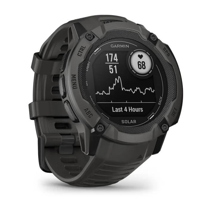 Viedpulkstenis Garmin INSTINCT 2X SOLAR Black (010-02805-00) - foto 3