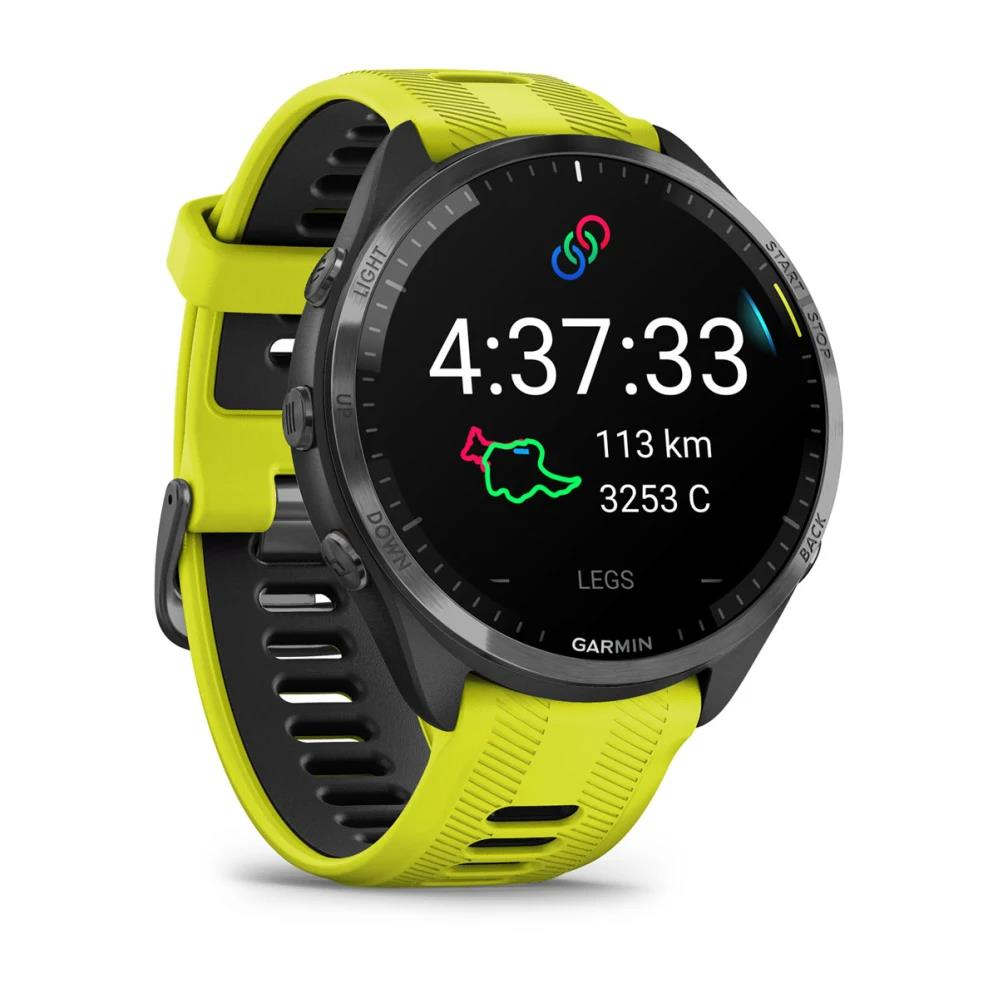 Viedpulkstenis Garmin FORERUNNER 965 Yellow (010-02809-12) - foto 2