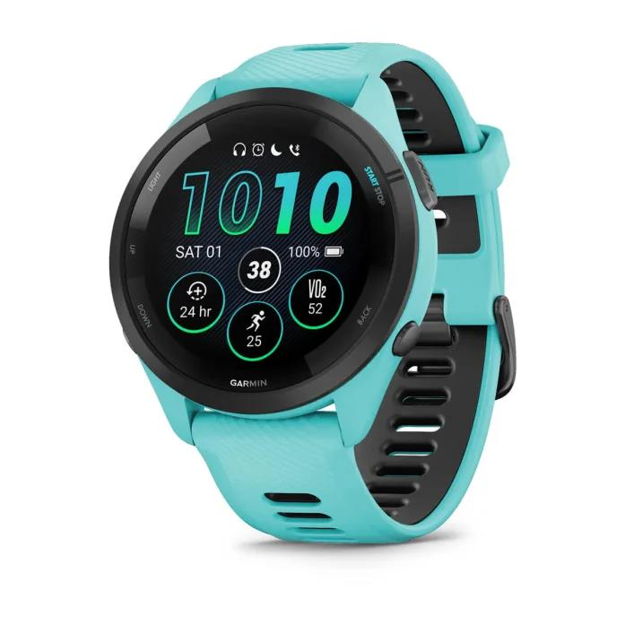 Viedpulkstenis Garmin FORERUNNER 265 Blue (010-02810-12)