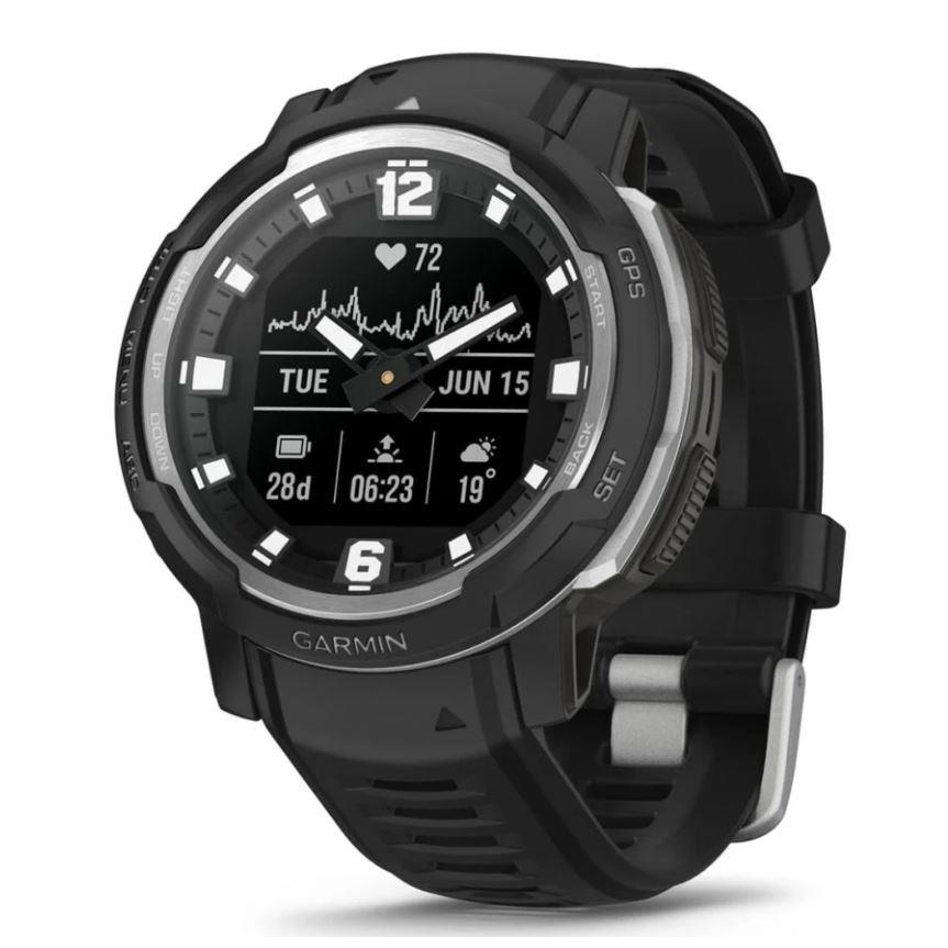 Viedpulkstenis Garmin INSTINCT CROSSOVER Black (010-02730-03)
