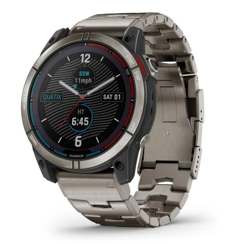 Viedpulkstenis Garmin QUATIX 7X SOLAR Grey (010-02541-61)