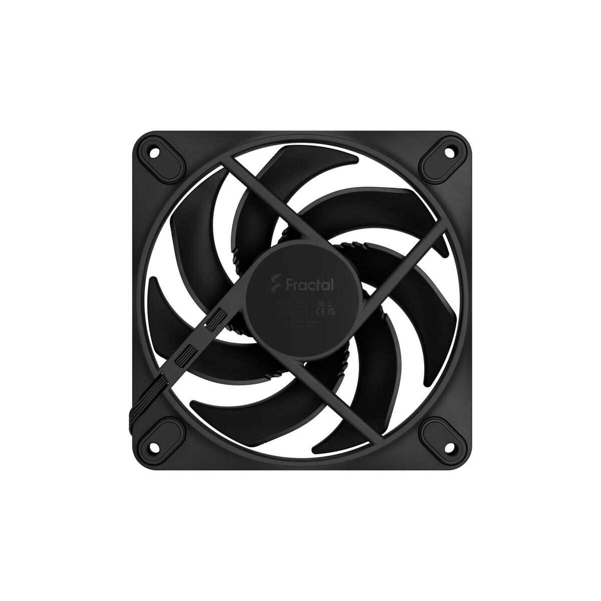 Korpusa dzesētājs Fractal Design Momentum 12 (FD-F-MO1-1201) - foto 3