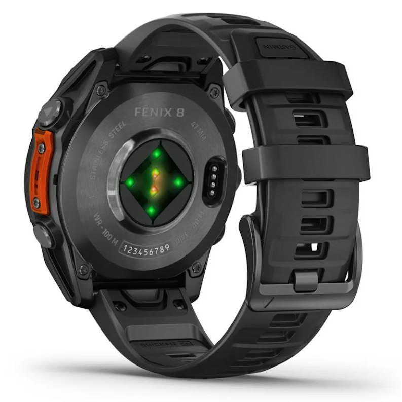 Viedpulkstenis Garmin FENIX 8 Grey (010-02905-00) - foto 2