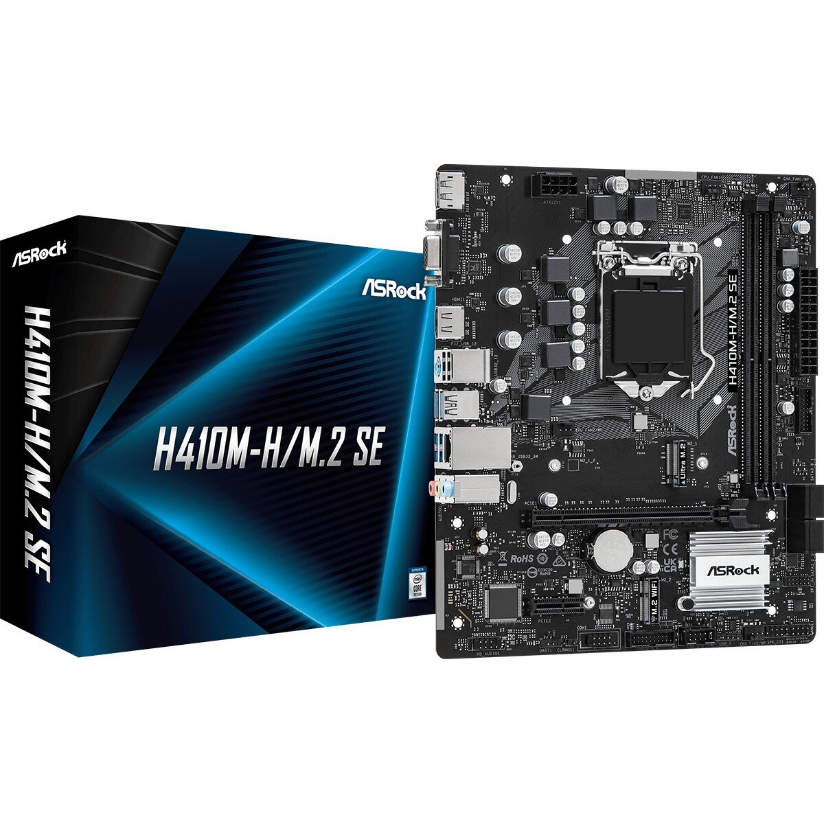 Pamatplate Asrock H410M-H/M.2 - H410M-H/M.2 SE - foto 3