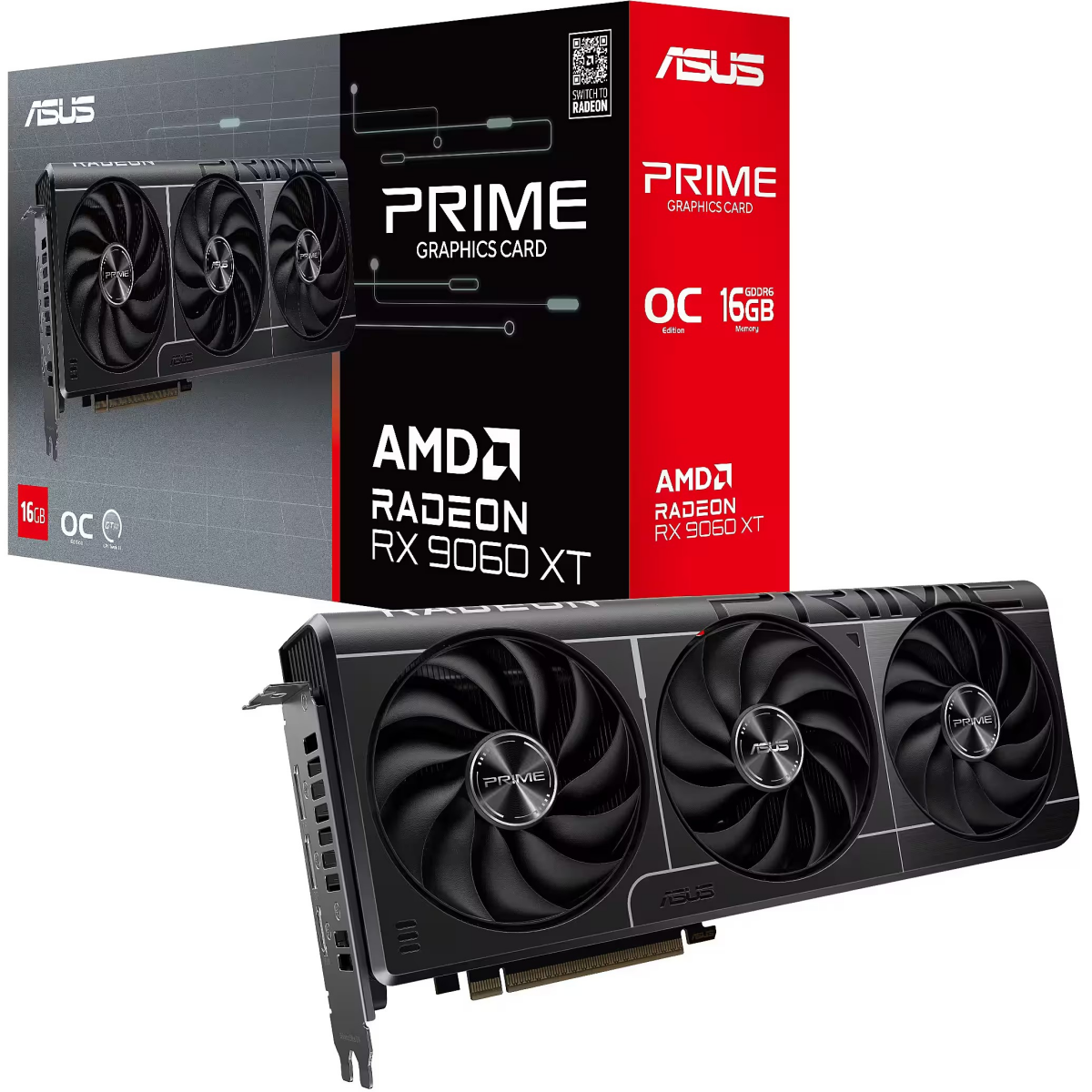 Videokarte ASUS Prime Radeon RX 9060 XT OC 8GB GDDR6 - 90YV0MI0-M0NA00 - foto 5
