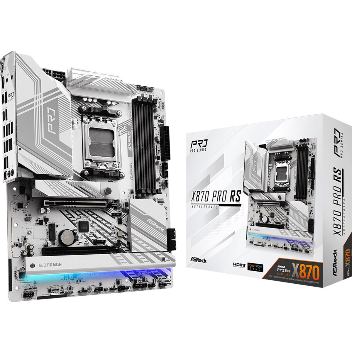 Pamatplate ASRock X870 Pro RS - X870 Pro RS  - foto 3