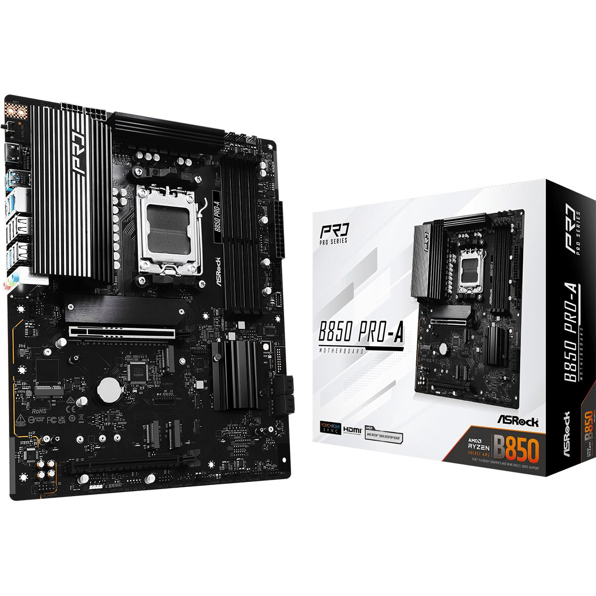 Pamatplate ASRock B850 Pro-A - foto 3