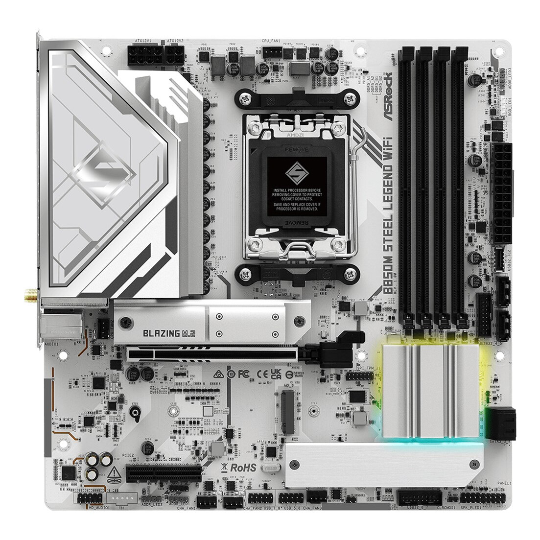Pamatplate ASRock B850M Steel Legend WiFi