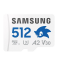 Atmiņas kartes Samsung SDXC PRO+ 512GB White (MB-MD512SA/LC1)