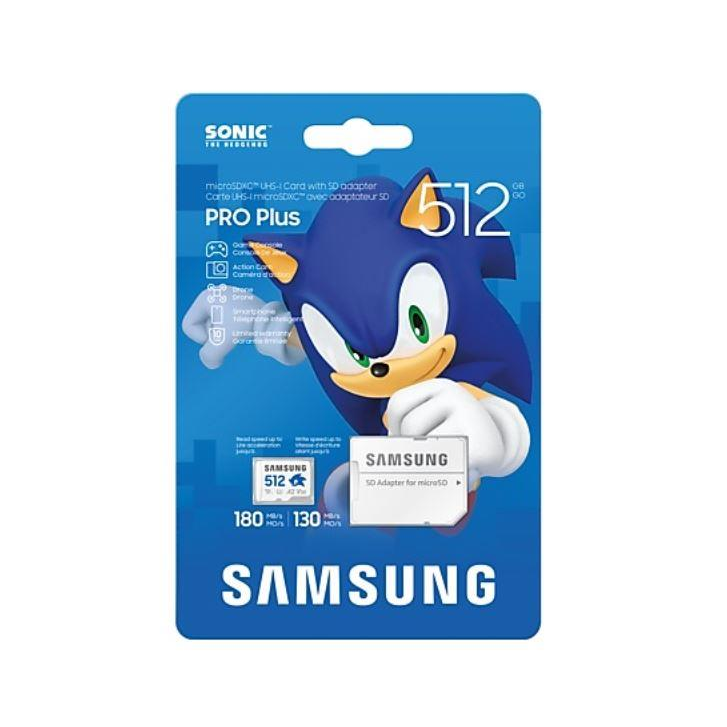 Atmiņas kartes Samsung SDXC PRO+ 512GB White (MB-MD512SA/LC1) - foto 2