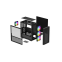 Datoru korpuss DeepCool CH560 Midi Tower (R-CH560-BKAPE4-G-1) - foto 5