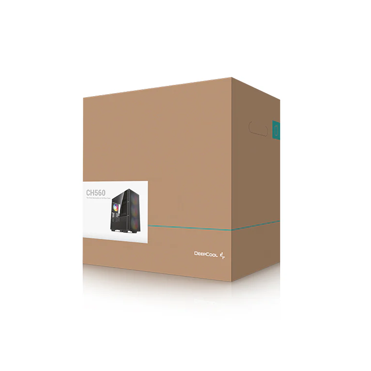 Datoru korpuss DeepCool CH560 Midi Tower (R-CH560-BKAPE4-G-1) - foto 6