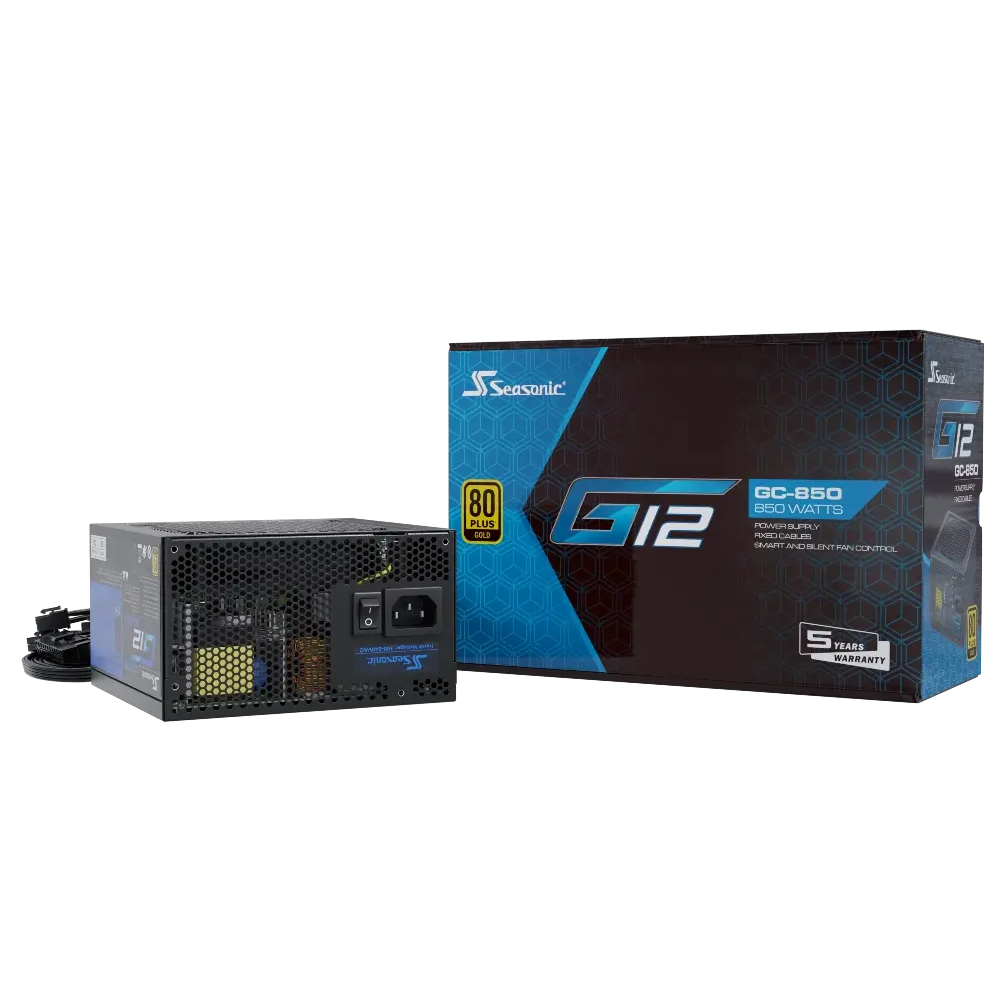 Barošanas bloks SEASONIC G12 GC (2024) 850 W - G12 GC-850 - foto 12