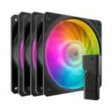 Korpusa dzesētājs Cooler Master Mobius 120P ARGB Black (MFZ-M2DN-243P2-R1)