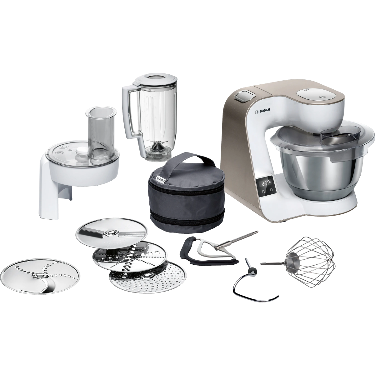 Virtuves kombains Bosch MUM5XW20 White